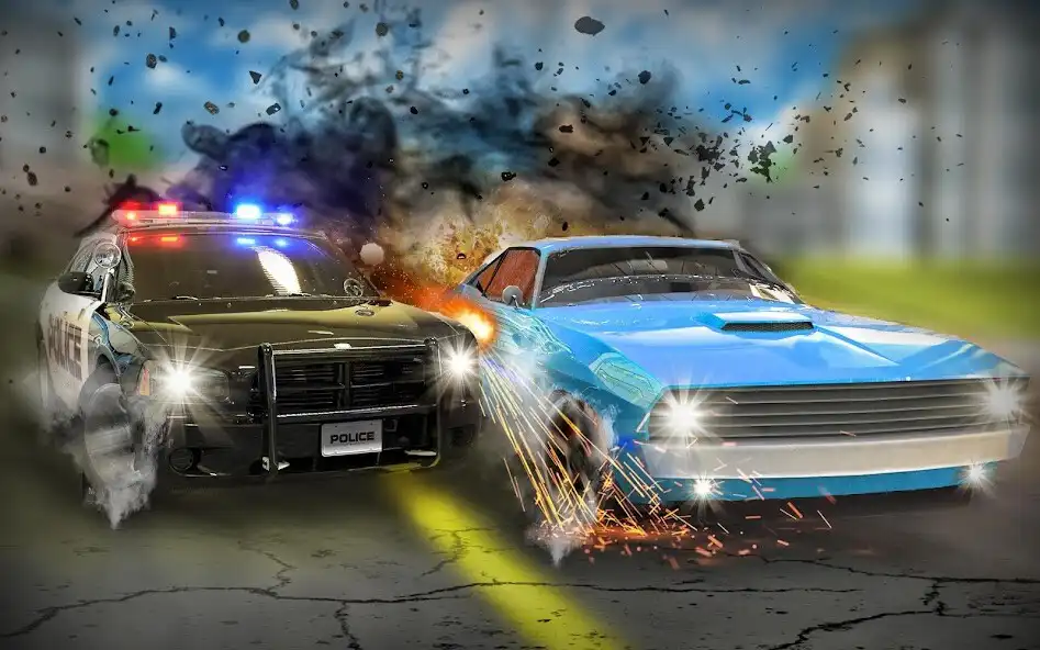 Play Extreme Police Chase 2-Impossible Stunt Car Racing  and enjoy Extreme Police Chase 2-Impossible Stunt Car Racing with UptoPlay
