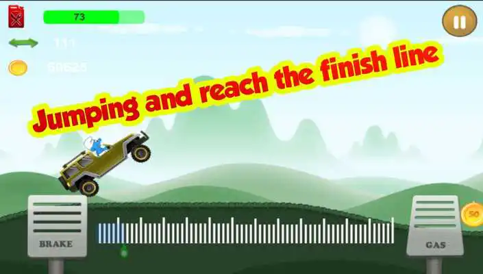 Play Extreme Smurf Hill Race