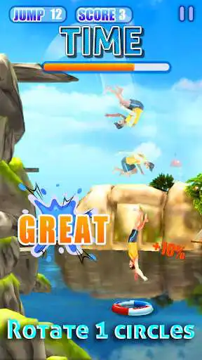 Play Extreme sports: Diving 3D