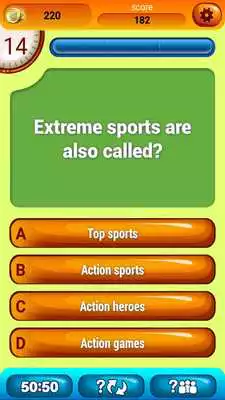 Play Extreme Sports Trivia Quiz
