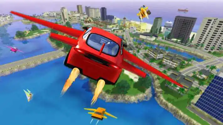 Play Extreme Stunts Flying Car