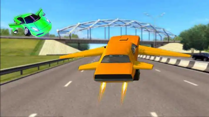 Play Extreme Stunts Flying Car
