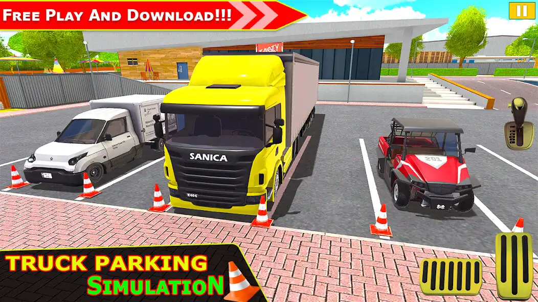 Play Extreme Truck Parking: Depot Parking Driver Game  and enjoy Extreme Truck Parking: Depot Parking Driver Game with UptoPlay