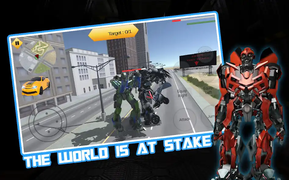 Play Extreme War of Robot -  Transform Car Fight  and enjoy Extreme War of Robot -  Transform Car Fight with UptoPlay