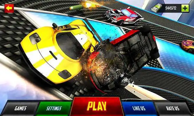 Play Extreme Whirlpool Car Crash Demolition Derby