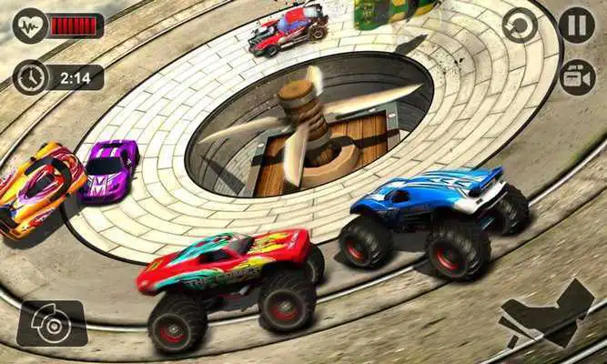 Play Extreme Whirlpool Car Crash Demolition Derby