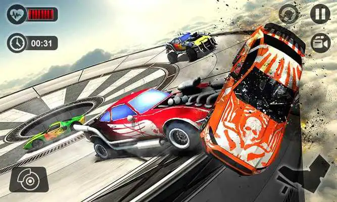 Play Extreme Whirlpool Car Crash Demolition Derby