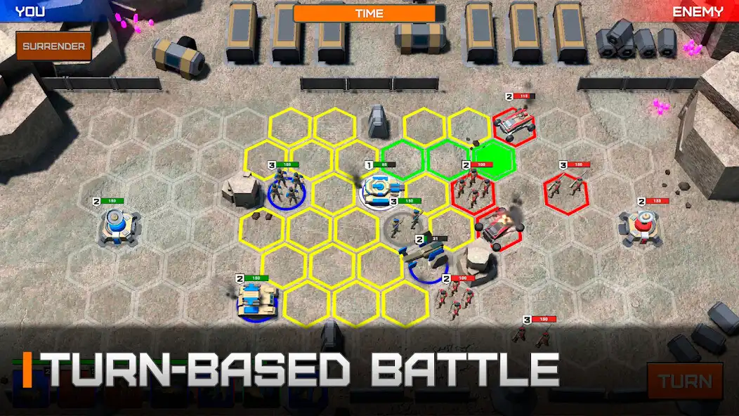 Play Exwars: Turn-based Strategy as an online game Exwars: Turn-based Strategy with UptoPlay