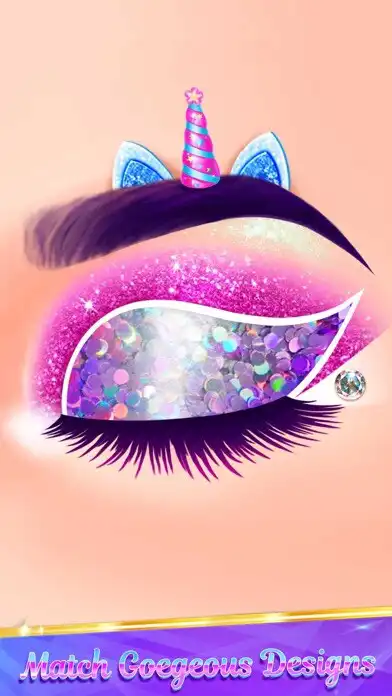 Play Eye Art Makeup Artist Game  and enjoy Eye Art Makeup Artist Game with UptoPlay