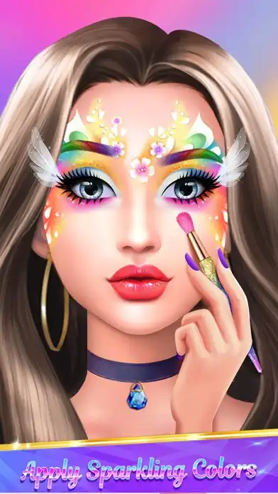 Play Eye Art Makeup Artist Game as an online game Eye Art Makeup Artist Game with UptoPlay