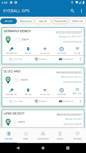Play EYEBALL GPS as an online game EYEBALL GPS with UptoPlay