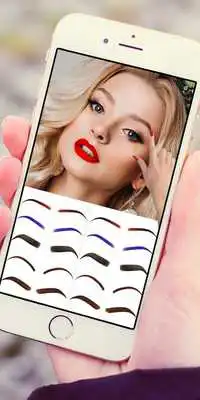 Play Eyebrows photo editor