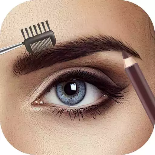 Free play online Eyebrows Shaping Photo Editor - Makeup Camera APK