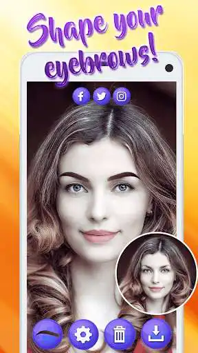 Play Eyebrows Shaping Photo Editor - Makeup Camera