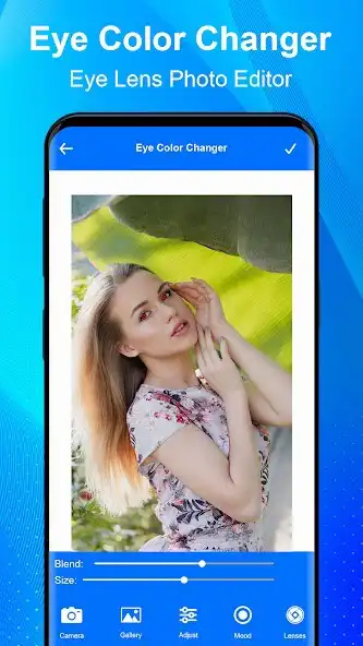 Play Eye Color Changer Camera Lens as an online game Eye Color Changer Camera Lens with UptoPlay