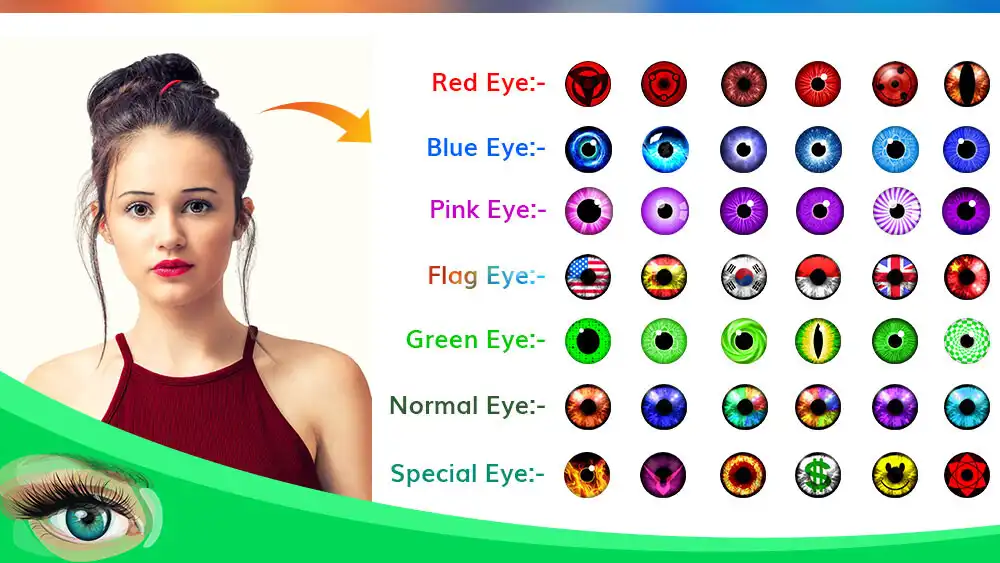 Play Eye Color Changer Real Eyes as an online game Eye Color Changer Real Eyes with UptoPlay