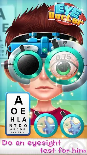 Play Eye Doctor – Hospital Game  and enjoy Eye Doctor – Hospital Game with UptoPlay