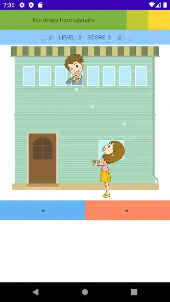 Play Eye drops from upstairs as an online game Eye drops from upstairs with UptoPlay