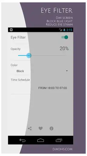 Play Eye Filter (Blue light filter)  and enjoy Eye Filter (Blue light filter) with UptoPlay