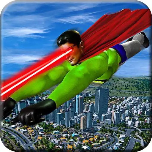 Free play online Eye Laser Superhero: Strange Flying Action Hero  APK