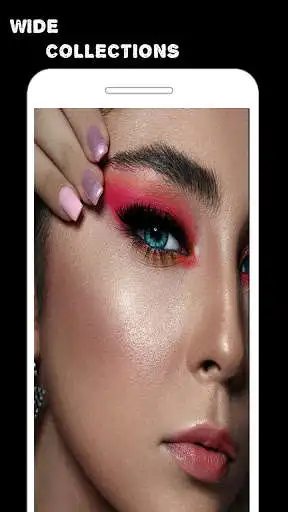 Play Eyelashes Photo Editor - Eyelashes Makeup as an online game Eyelashes Photo Editor - Eyelashes Makeup with UptoPlay