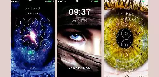 Play Eye Lock Screen  and enjoy Eye Lock Screen with UptoPlay