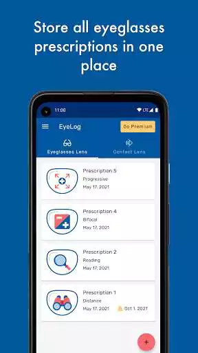 Play EyeLog - Log Eye Prescriptions  and enjoy EyeLog - Log Eye Prescriptions with UptoPlay