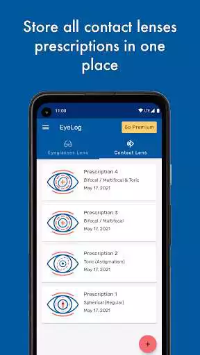 Play EyeLog - Log Eye Prescriptions as an online game EyeLog - Log Eye Prescriptions with UptoPlay