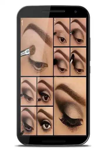 Play Eye Makeup Step By Step as an online game Eye Makeup Step By Step with UptoPlay