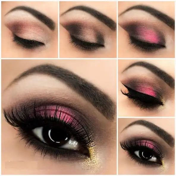 Play Eye Makeup Steps-2021-2022 as an online game Eye Makeup Steps-2021-2022 with UptoPlay