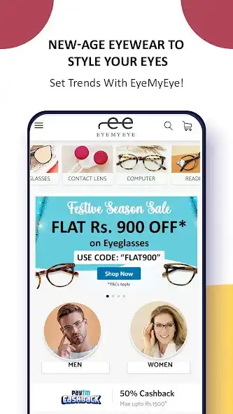 Play EyeMyEye: Order Eyewear Online as an online game EyeMyEye: Order Eyewear Online with UptoPlay
