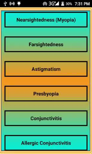 Play Eye Problem Disease