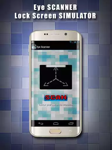 Play Eye Scanner Lock Screen Prank
