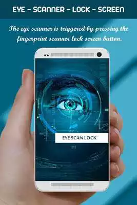 Play Eye Scanner Lock Screen Prank