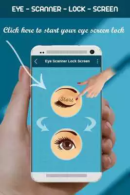 Play Eye Scanner Lock Screen Prank