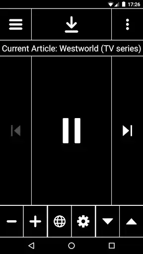 Play Eyes-Free Reader  and enjoy Eyes-Free Reader with UptoPlay