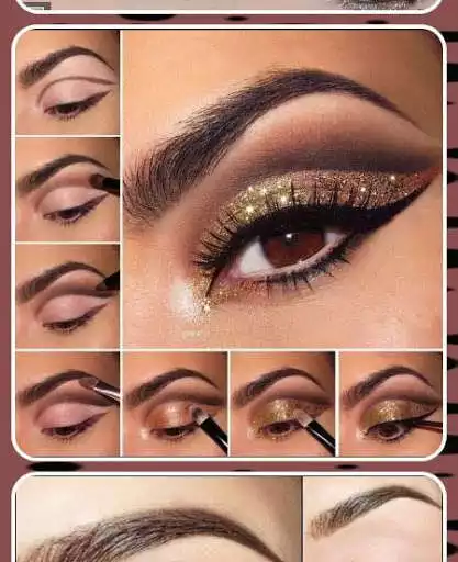 Play Eyeshadow Tutorial as an online game Eyeshadow Tutorial with UptoPlay