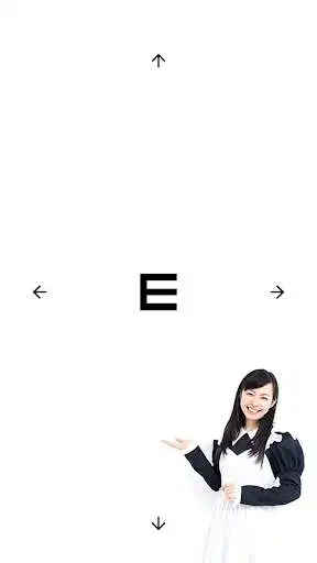 Play Eye Test Girls as an online game Eye Test Girls with UptoPlay