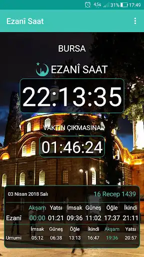 Play Ezani Saat Alaturka Saat  and enjoy Ezani Saat Alaturka Saat with UptoPlay