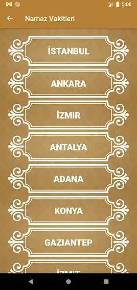 Play Ezan Vakti - Namaz Vakitleri as an online game Ezan Vakti - Namaz Vakitleri with UptoPlay