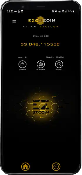 Play EZCOIN Wallet as an online game EZCOIN Wallet with UptoPlay