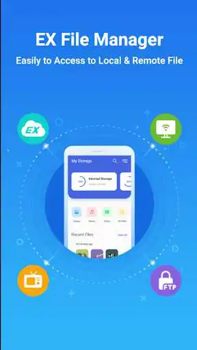 Play EZ File Explorer - File Manager Android, Clean  and enjoy EZ File Explorer - File Manager Android, Clean with UptoPlay