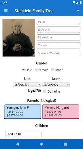 Play EZ Genealogy as an online game EZ Genealogy with UptoPlay