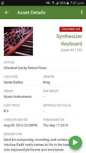 Play EZOfficeInventory as an online game EZOfficeInventory with UptoPlay