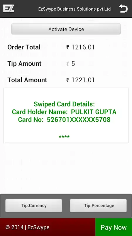 Play EzSwype POS