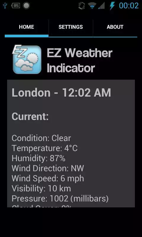 Play EZ Weather Indicator
