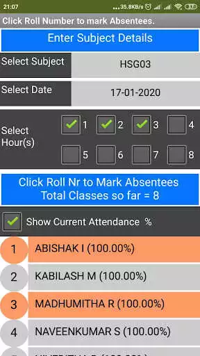 Play EzyLogg (Attendance Marking Simplified) as an online game EzyLogg (Attendance Marking Simplified) with UptoPlay