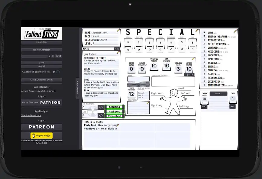 Play F0:TTRPG as an online game F0:TTRPG with UptoPlay