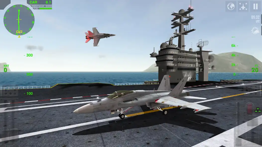 Play F18 Carrier Landing  and enjoy F18 Carrier Landing with UptoPlay