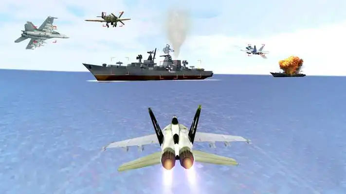 Play F18 vs F22 Fighter Gunner war